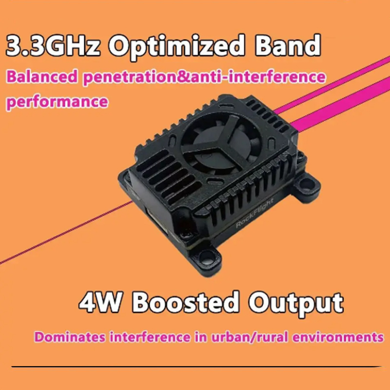 SLONWAKE FPV 3.3G 16CH 4000mW  - огляд і ціна Drone Transmitter