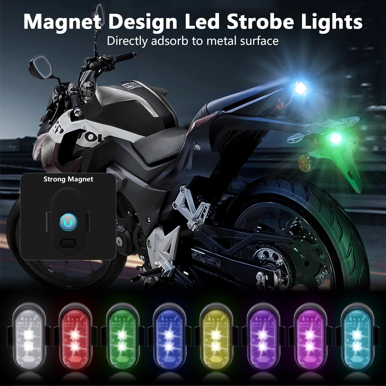 4 Pcs Led Strobe Lights with R - огляд і ціна Drone Led Light