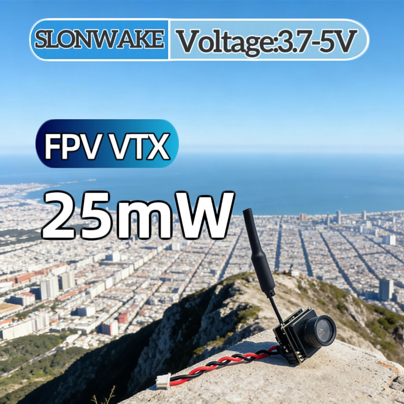 SLONWAKE FPV 25mW power simula - огляд і ціна Drone Transmitter
