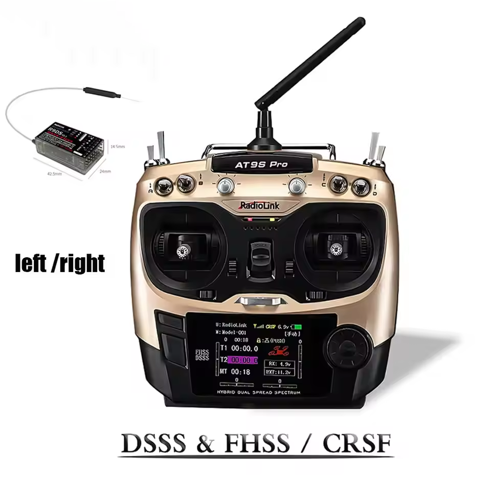 Radiolink AT9SPro 12CH 2.4G DS - огляд і ціна Drone Battery