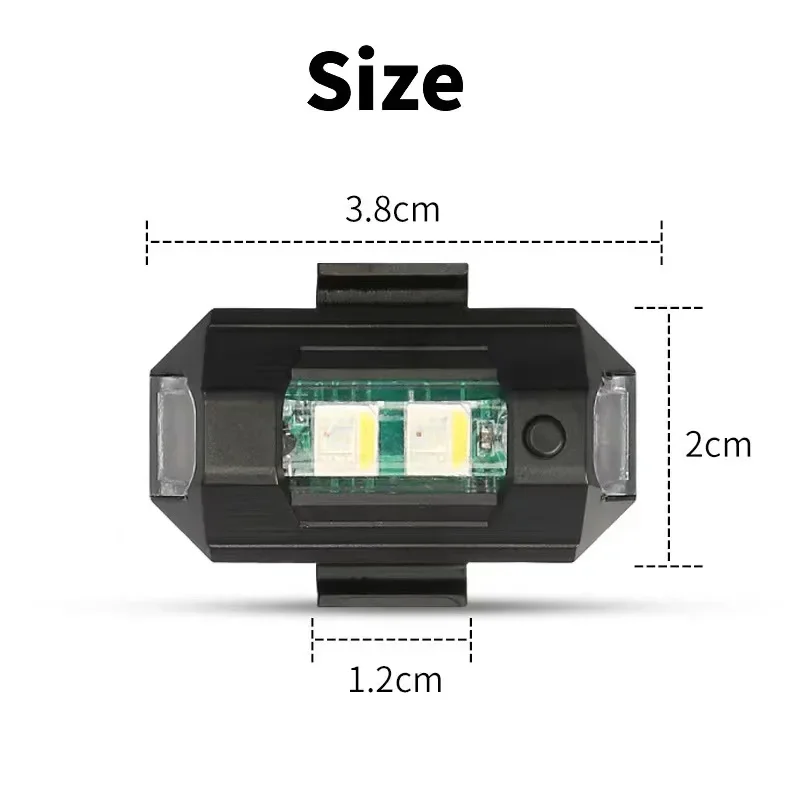 Motorcycle Lights Drone Strobe - огляд і ціна Drone Led Light