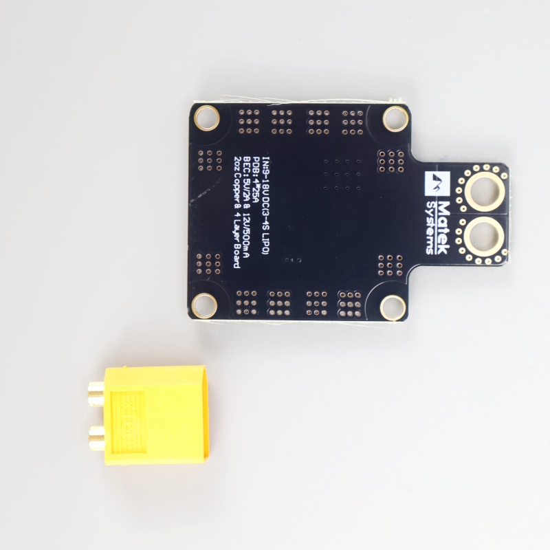 Matek Systems PDB XT60 W/ BEC  - огляд і ціна Drone Power Distribution Board
