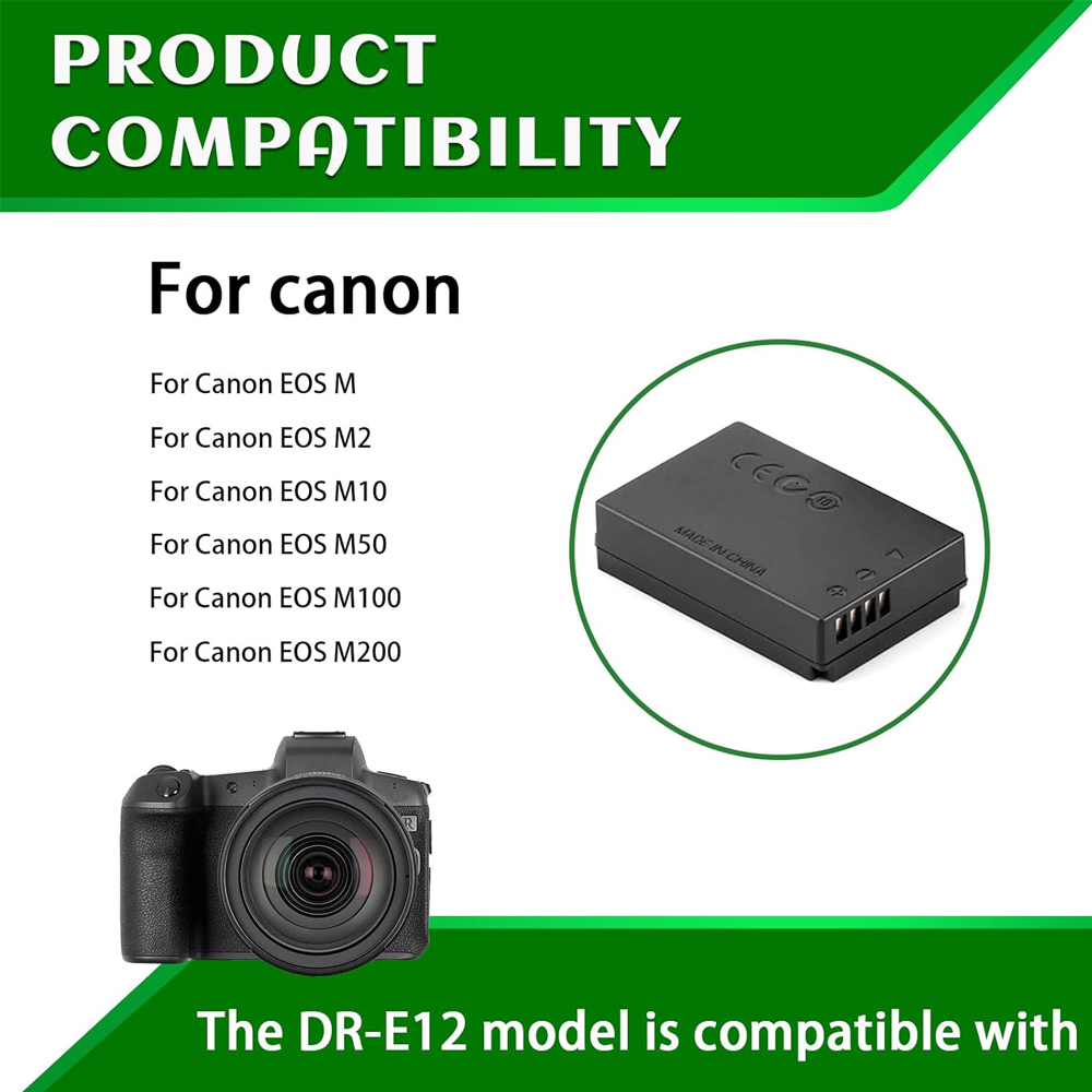 ACK-E12 USB Power Cord LP-E12  - огляд і ціна Canon Camera Eos M50 Mark Ii