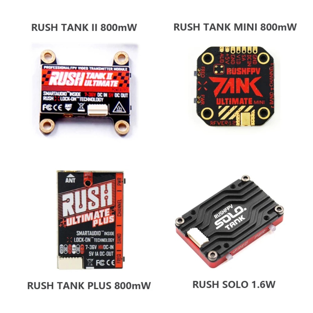 RUSH TANK Ultimate II/Mini/PLU - огляд і ціна Drone Transmitter
